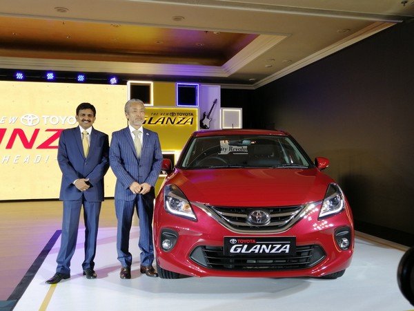 toyota glanza launch front