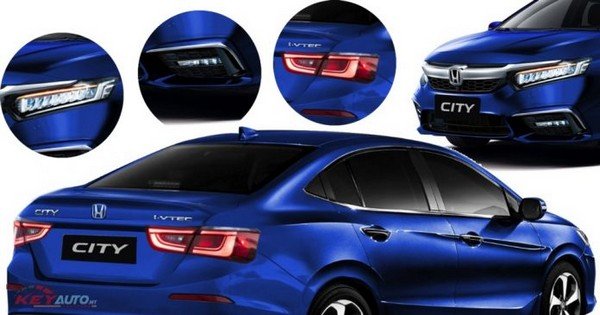 honda city 2020 exterior rendered