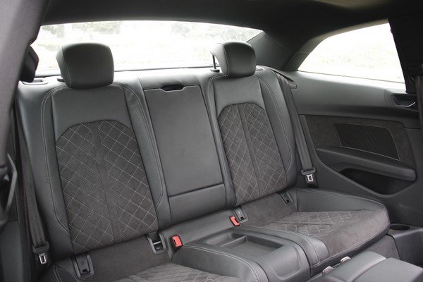 audi rs5 pictures interior rear seats