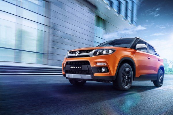 maruti vitara brezza 2018 amt front grille