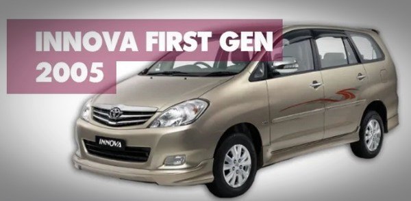 2005 toyota innova silver front angle