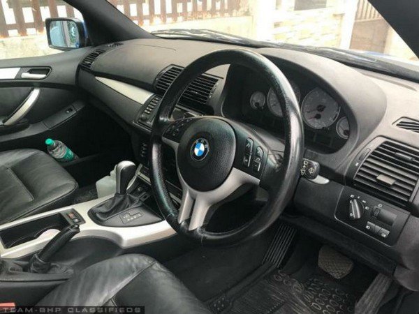 sachin tendulkar bmw x5m blue interior