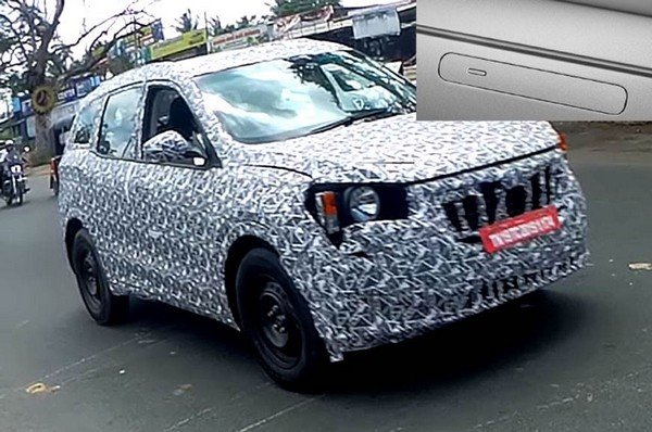 2020 Mahindra Xuv500 Spotted With Flush Type Door Handles