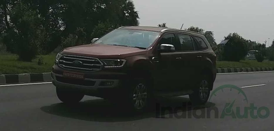 2020 Ford Endeavour Image Front Angle