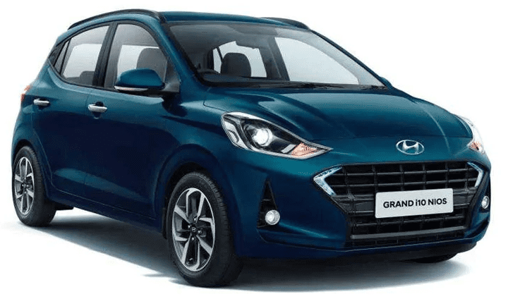 Hyundai Grand i10 Nios front angle