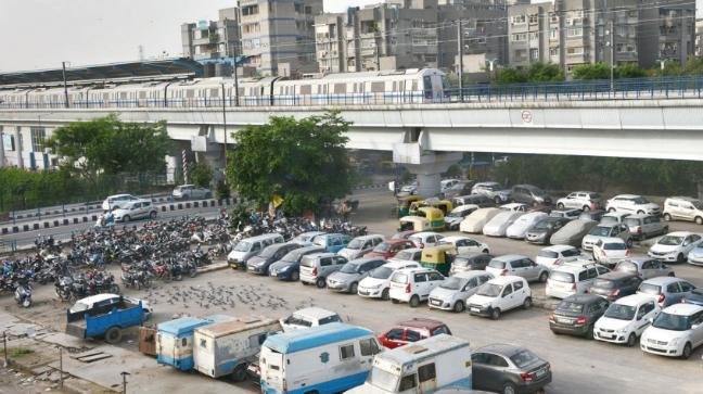 metro parking charges Parking at Delhi Metro Station Delhi Metro Car Parking