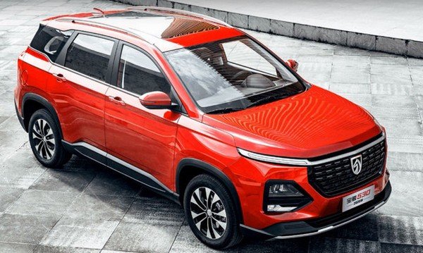 mg hector 6-seater baojun 530 facelift