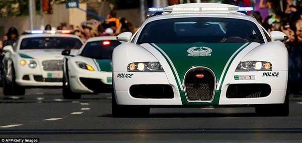 dubai police supercars
