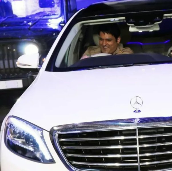 cars of Indian TV stars kapil sharma mercedes-benz s class