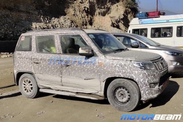 2020 mahindra tuv300 spotted exterior