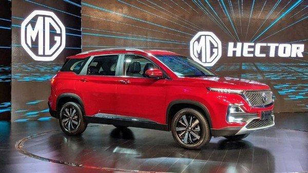 lucky car colour as per date of birth 2019 mg hector red side profile angle