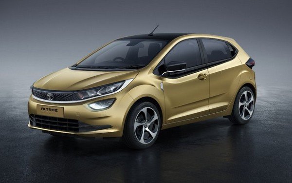 2020 tata altroz yellow front angle