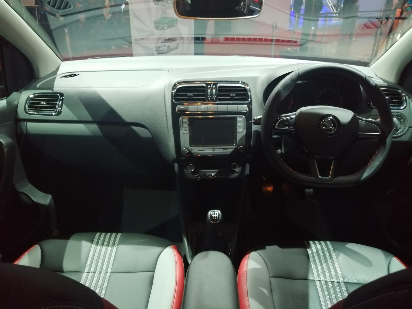 Auto Expo 2020 - Skoda Rapid interior