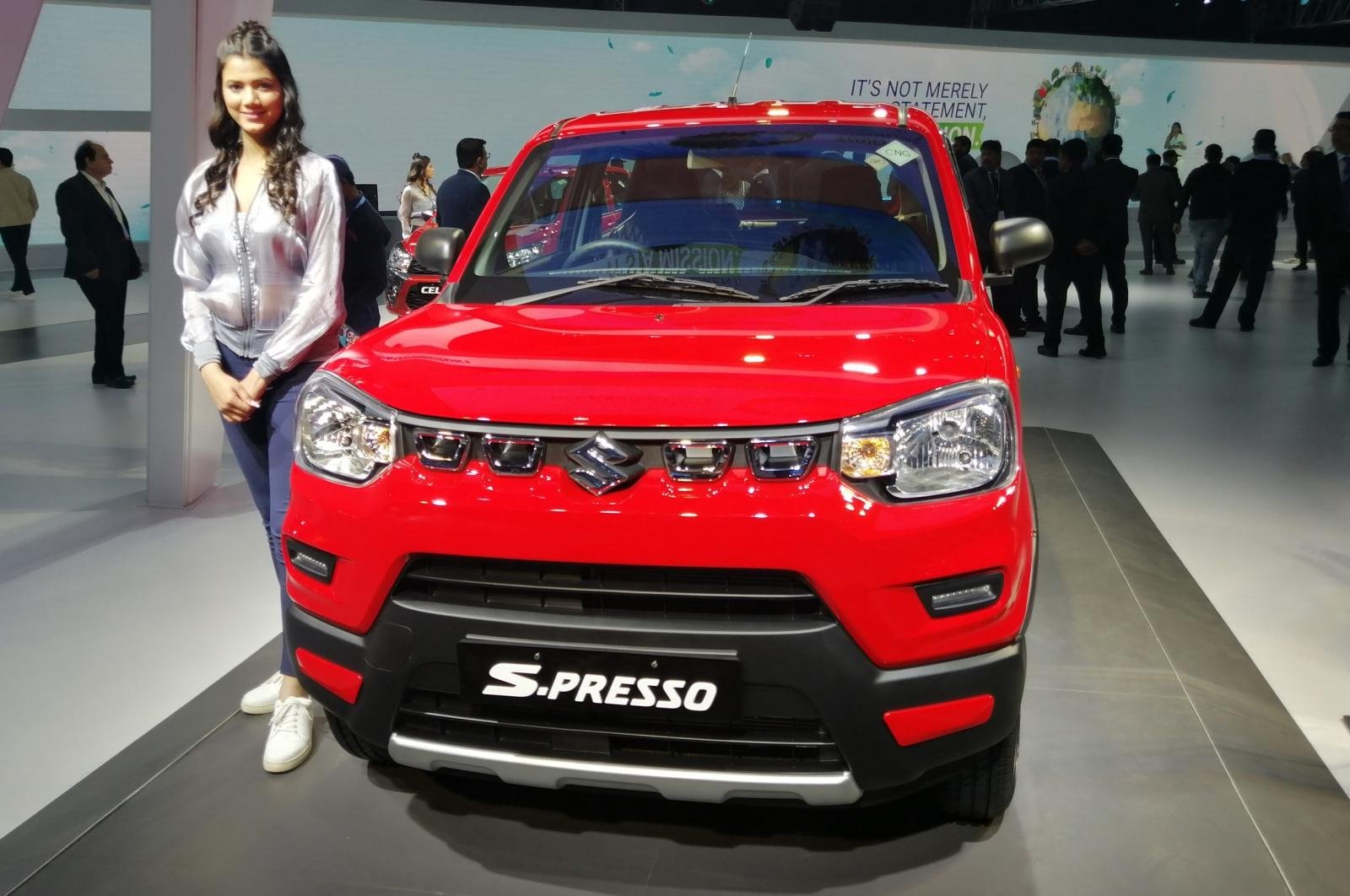 Maruti S-Presso CNG at Auto Expo 2020