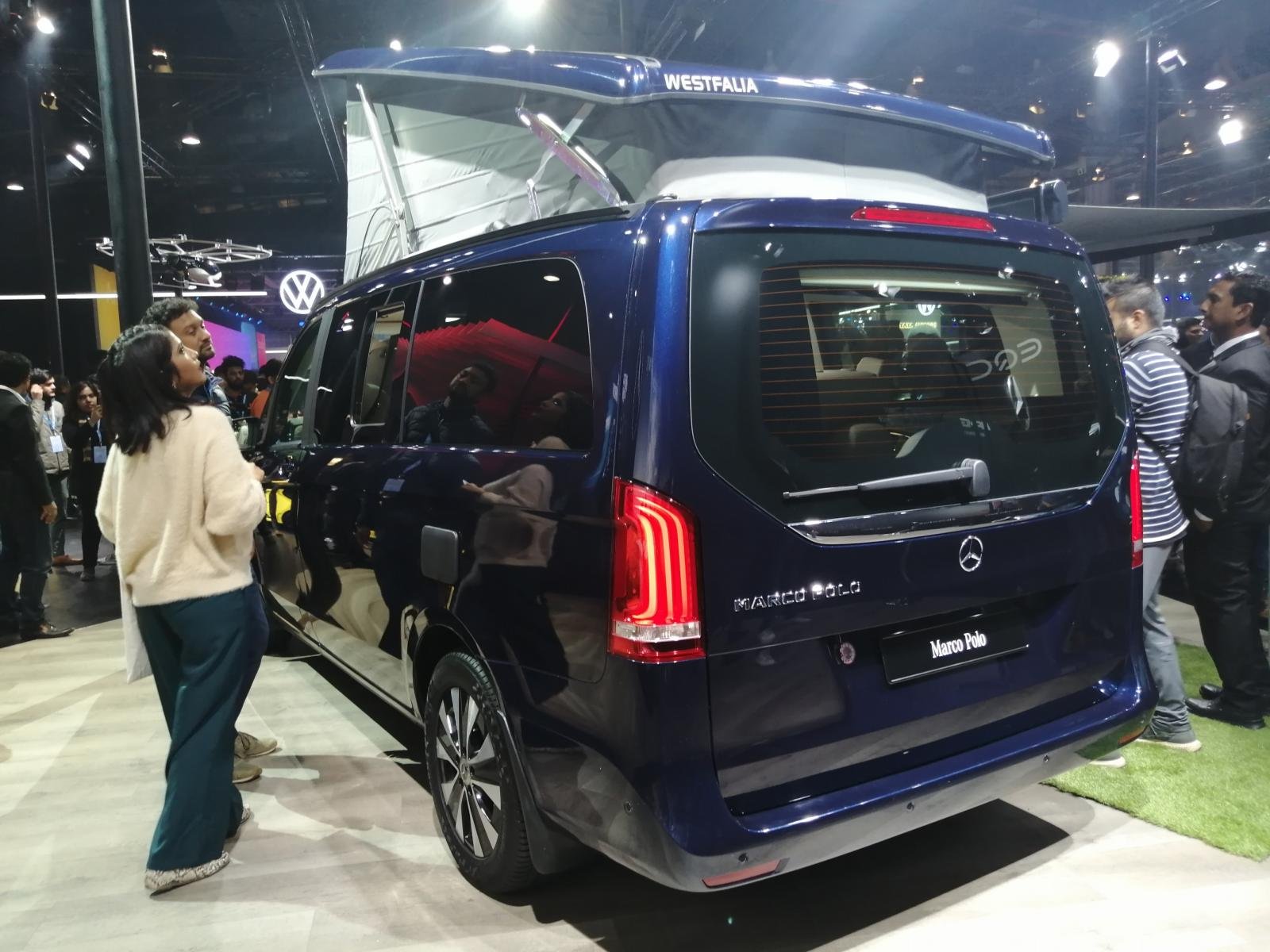 Mercedes-Benz V-Class showcased at Auto Expo 2020