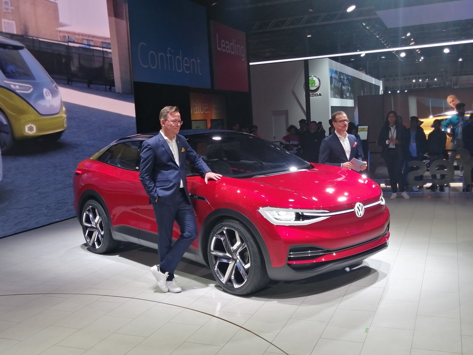 Volkswagen I.D. Crozz Showcased At Auto Expo 2020