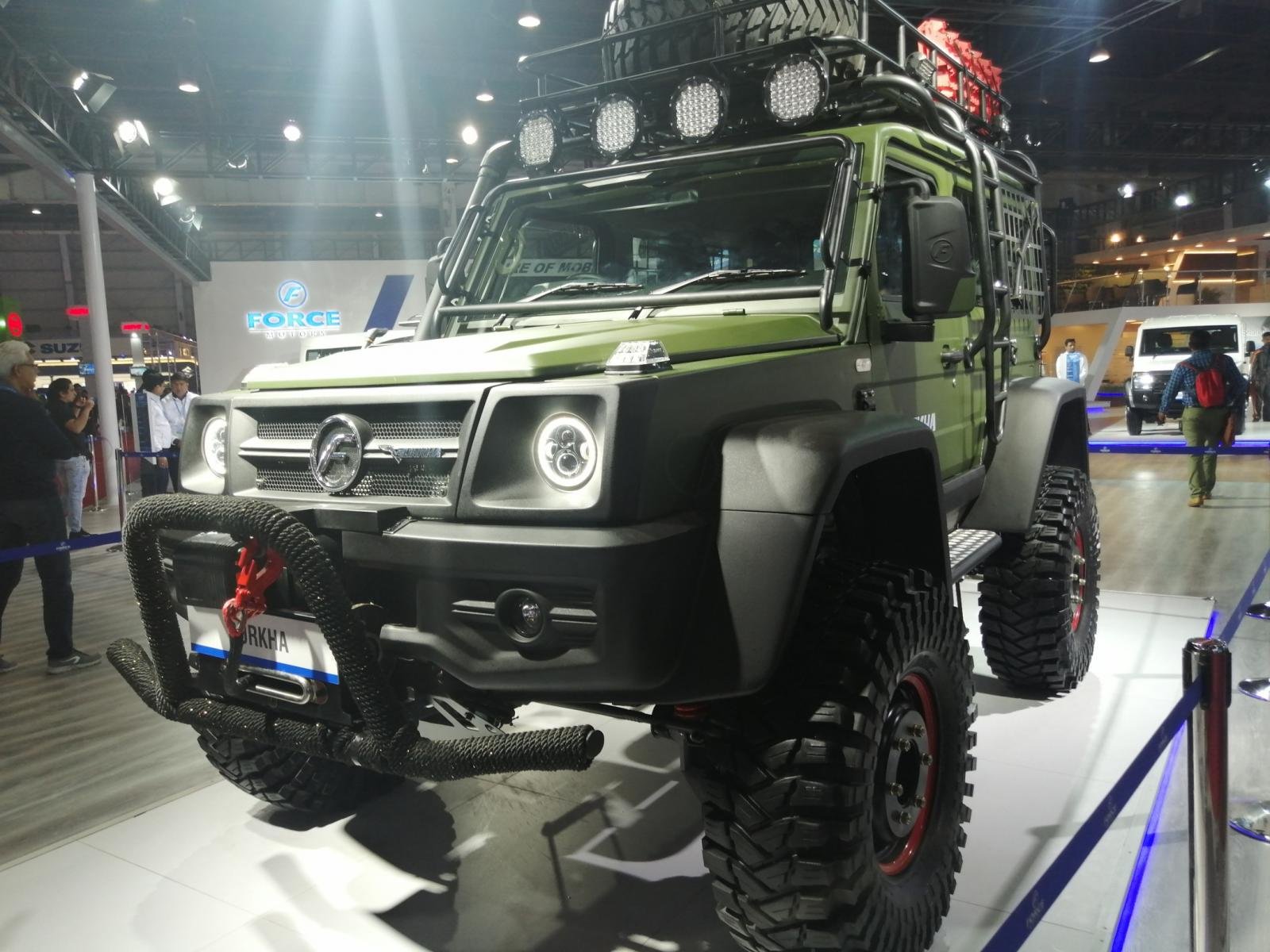 modified Force Gurkha at Auto Expo 2020
