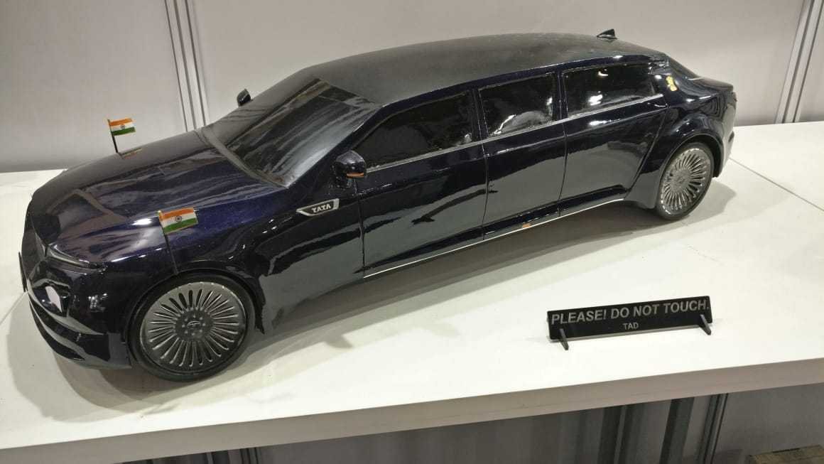 Tata Garuda Presidential Limousine Was Showcased At Auto Expo 2020