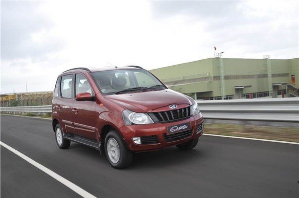 Mahindra Cars Below INR 5 Lakh mahindra quanto red front angle