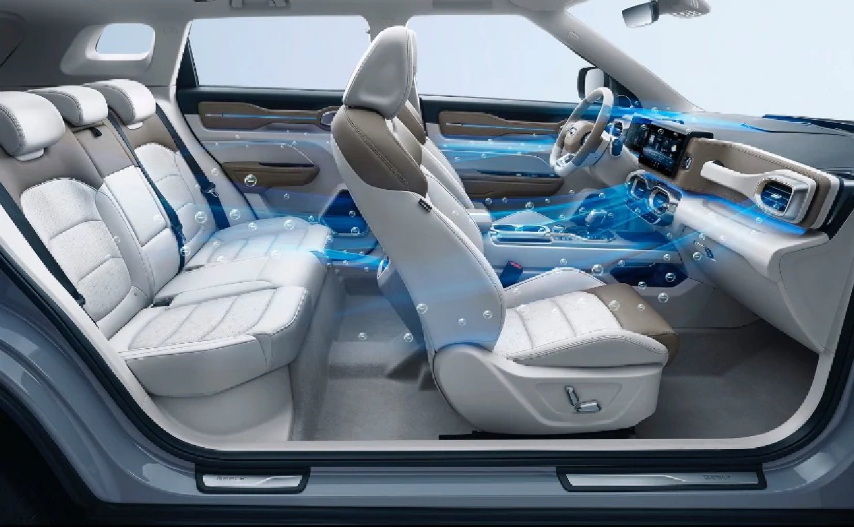 Geely ICON interior purification system