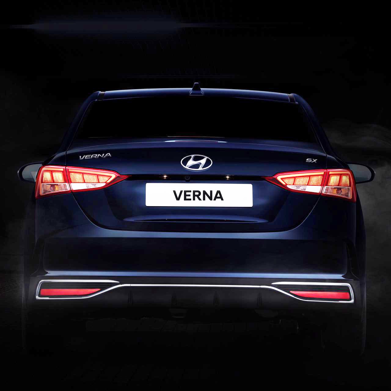 2020 Hyundai Verna Facelift Gets 1.0L Turbo Petrol with 7-DCT, Almost Revealed Thru Official Pics