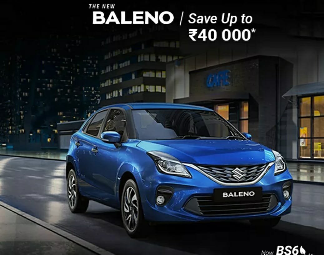 BS6 Maruti Baleno Available With Official Discount of Rs 40,000