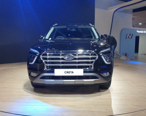 2020 Hyundai Creta black front view