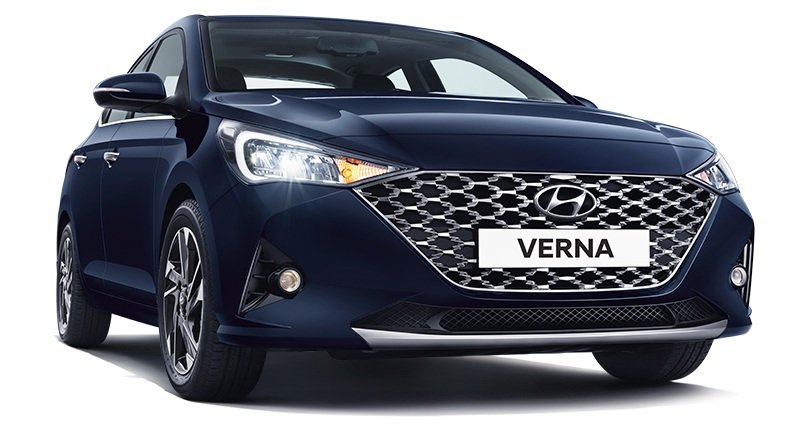 Hyundai Verna 2020 front three quarter