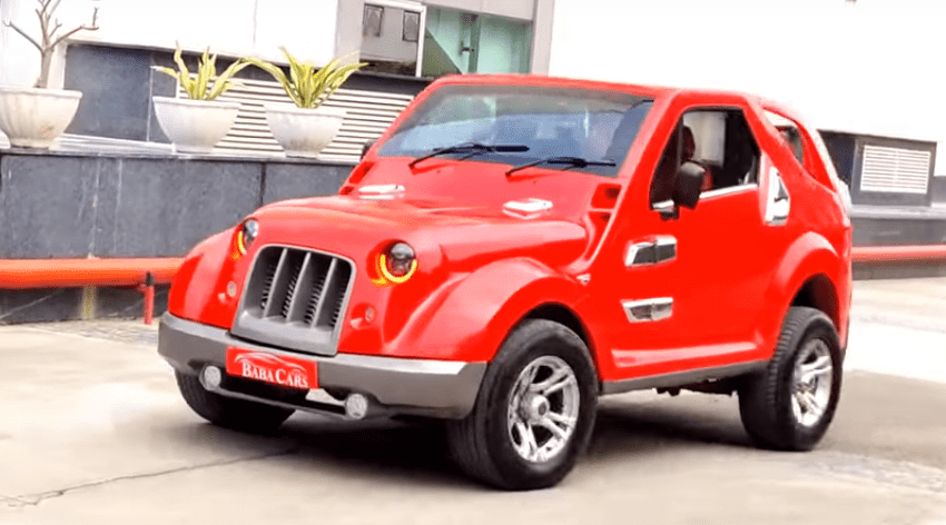Weird Looking Mahindra Thar From DC Up For Grabs