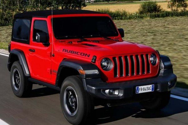 2020 jeep wrangler rubicon red front angle