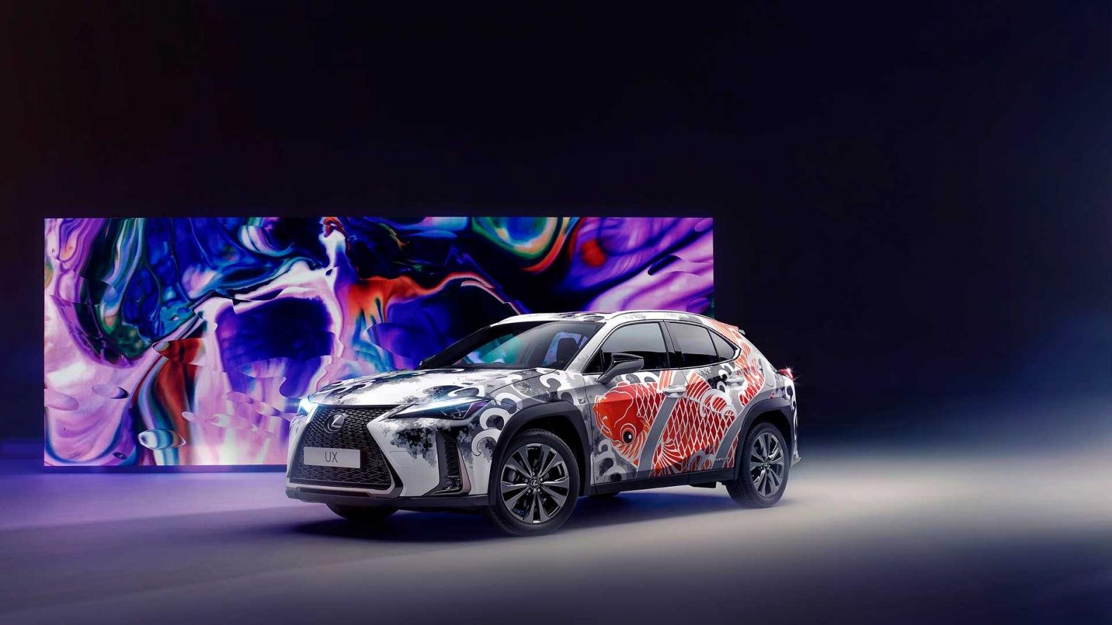 It Takes Over Rs 1.1 Crore to Create First-ever Tattooed Car tattoed lexus ux