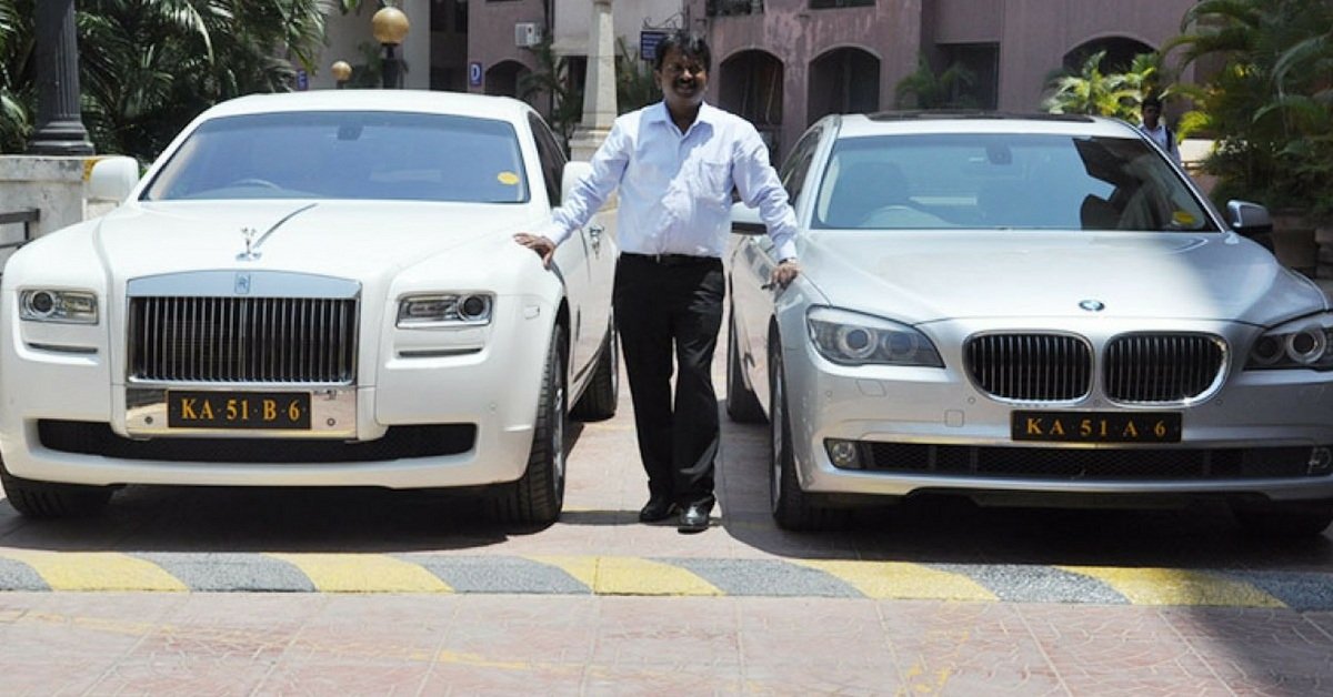 Ramesh Babu Barber Rolls Royce