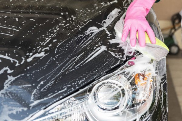 Clean car exterior