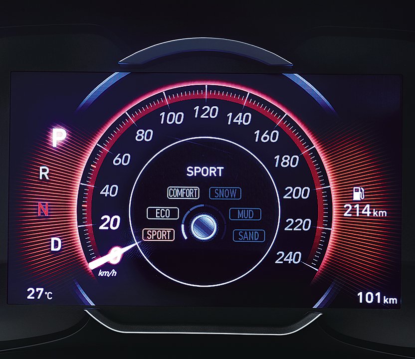 Hyundai Creta Turbo Variants Get 3 Drive Modes And 3 Terrain Modes As Standard