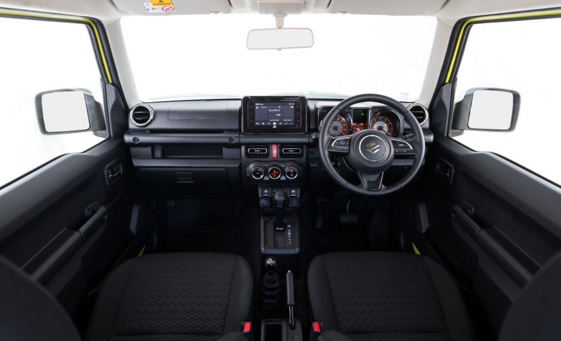 Suzuki Jimny interior (new Maruti Gypsy)
