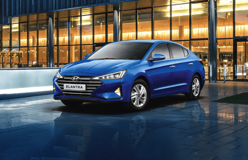 Hyundai elantra review three quater