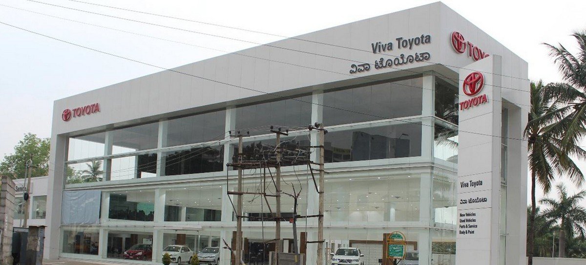 viva toyota showroom in bangalore