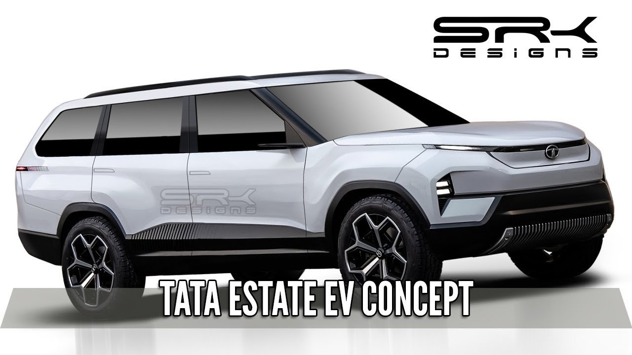 Tata Estate EV Concept Based On the Sierra EV Concept