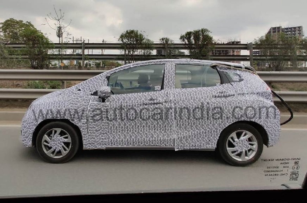 BS6 Honda Jazz facelift spied in India