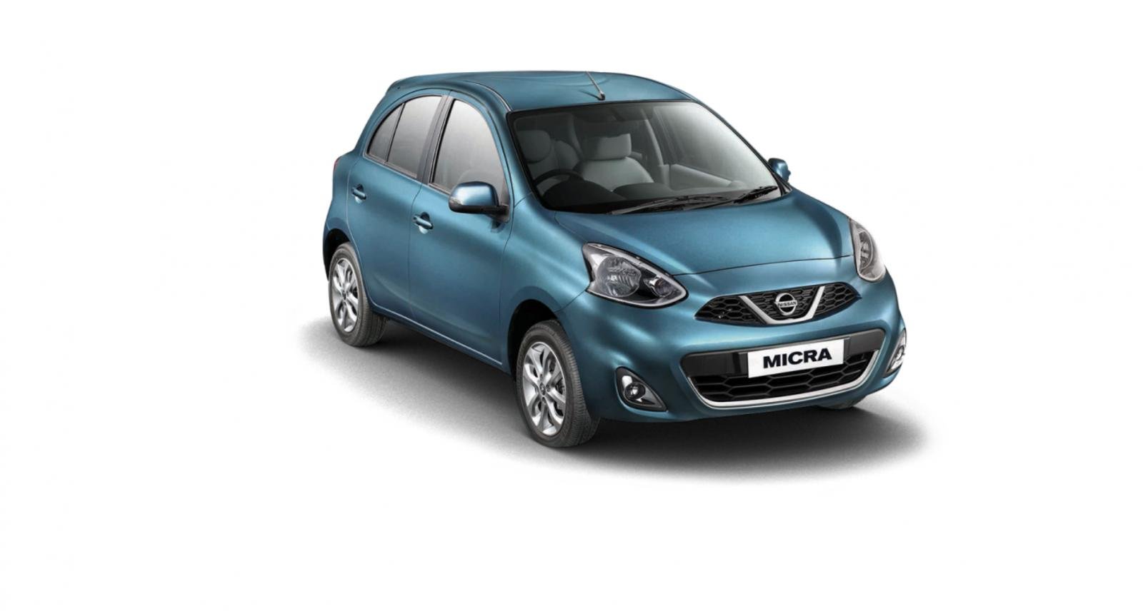 Nissan Micra turquoise blue