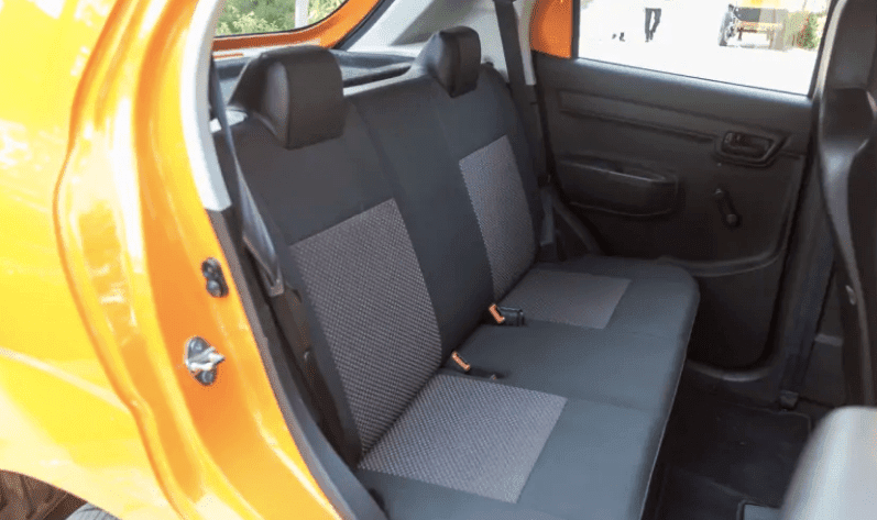 Maruti S-presso review rear seats