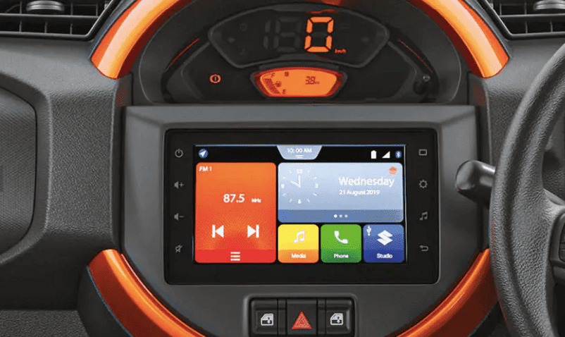 Maruti S-presso review infotainment 