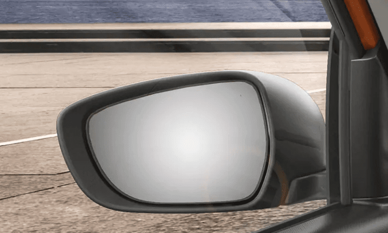 Maruti S-presso review mirror