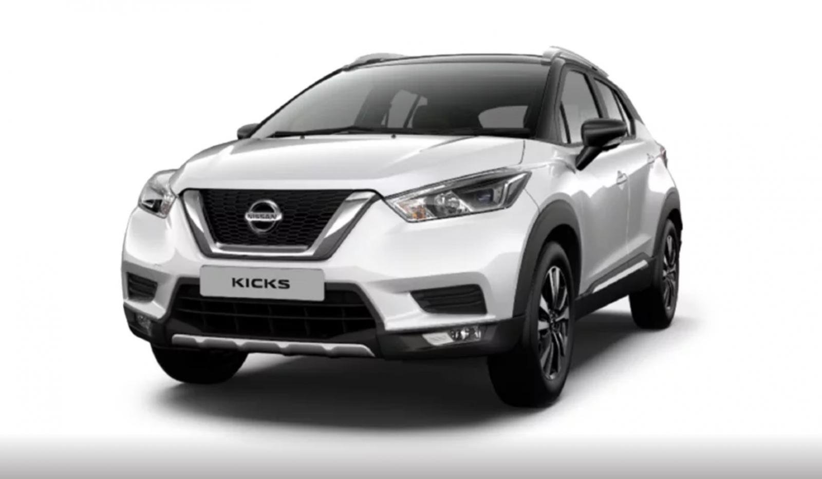 2019 Nissan Kicks Pearl White/ Onyx Black