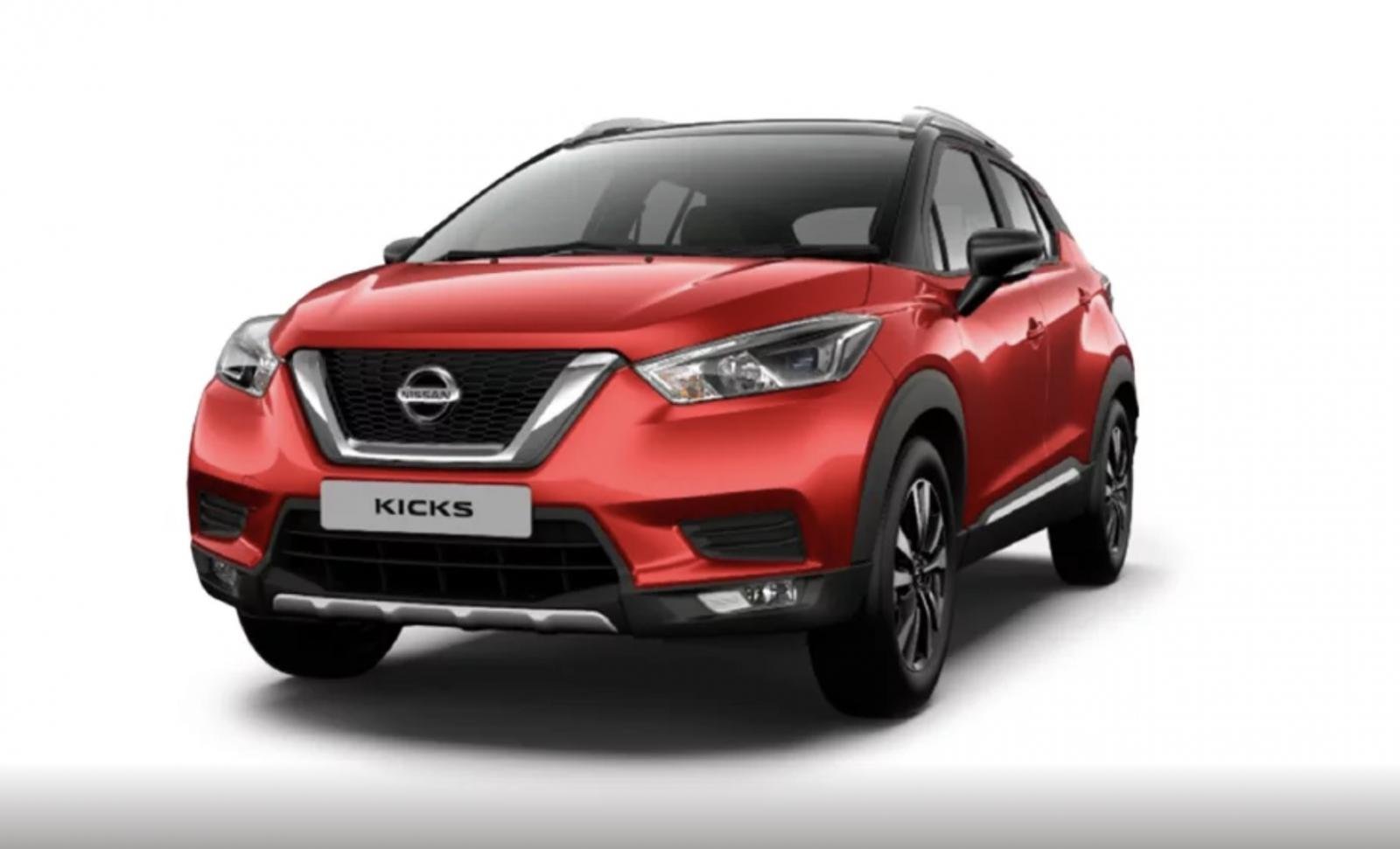 2019 Nissan Kicks Fire Red/ Onyx Black