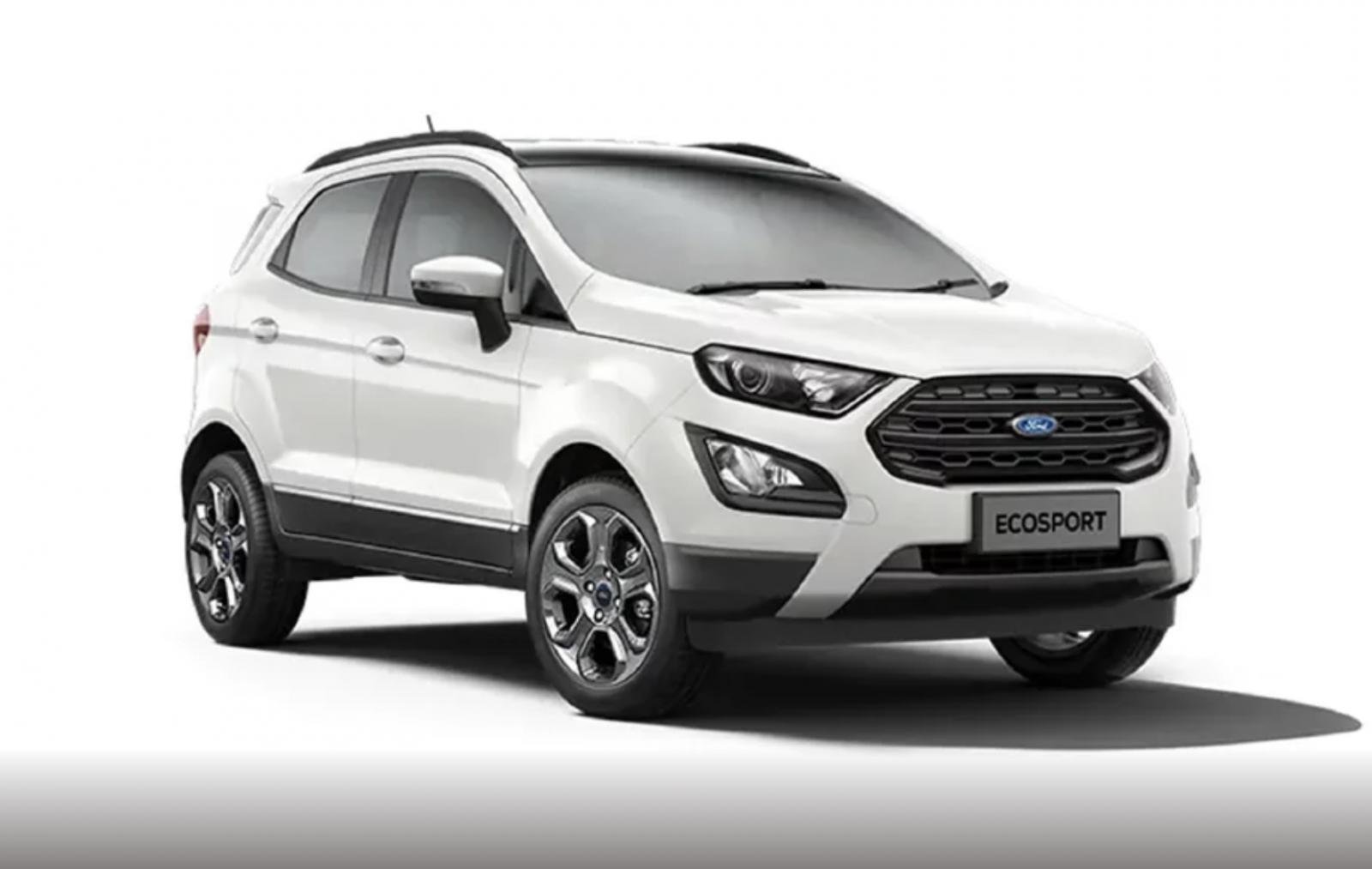 2018 Ford Ecosport white