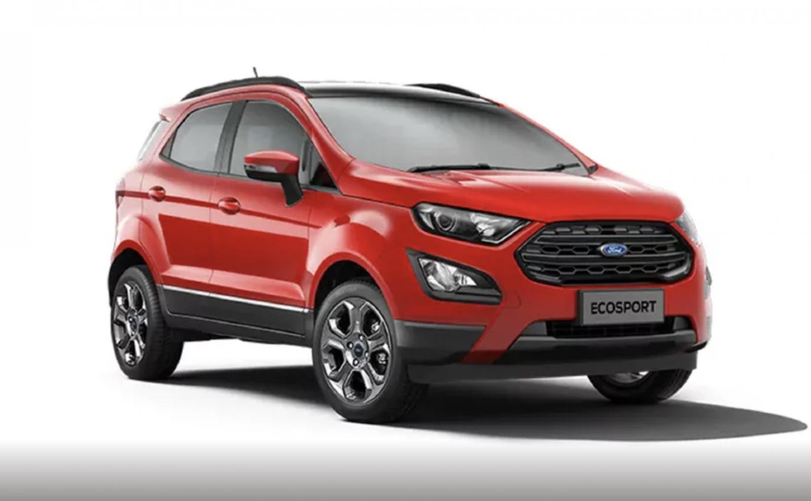 2018 Ford Ecosport red