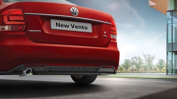 Volkswagen Vento rear angle