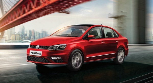 Volkswagen Vento front three quarters