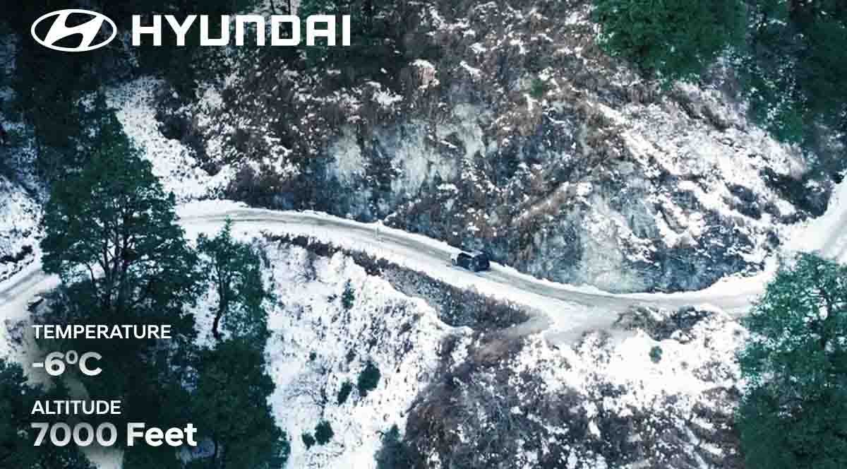 Watch The Hyundai Venue Overcome Sub-Zero Temperatures in the Mighty Himalayas